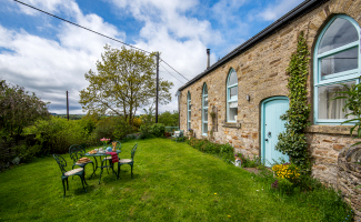 Garden, Finechambers Chapel Holiday Cottage, Hexham, Northumberland